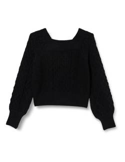 nascita Women's Damen Strickpullover 11025483-NA03, Schwarz, XL/XXL Sweater von nascita