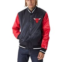 New Era Bomberjacke Jacke New Era NBA Satin Bomber Chicago B, G XXL, F black/red von new era