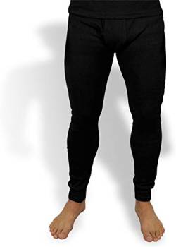 normani Sehr warme Thermo Unterwäsche Unterhose Lang Farbe Schwarz Größe 6XL von normani