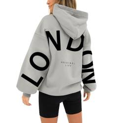 nuoke Sweatshirtjacke Damen Sweat Hoodie for The Culture Hoodie Fleece Sweatshirt Damen Pullover Damen Hoodie Plüschjacke Damen Damen Pullover Plüsch Mit Kapuze Kapuzenjacke Kapuzenpulli von nuoke