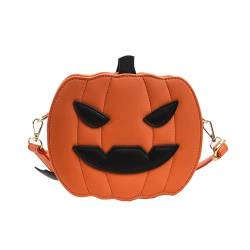 ohodhmnu 2023 Umhängetasche für Damen, lustige Halloween-Kürbis-Crossbody-Tasche für Mädchen und Frauen, trendige Handytasche, modisch, vielseitige Taschen, Stil Nr. 4, 15.6 inches von ohodhmnu