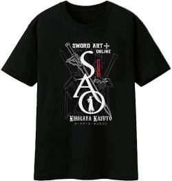 Sword Art Online - Cosplay Mens Basic Short Sleeve Tee White Yellow Black Red Mens Women T Shirt 100% Cotton T-Shirts & Hemden(Medium) von opinion