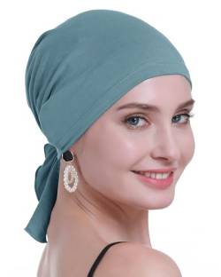 osvyo Bambus Chemo Kopftuch für Frauen mit Haarausfall - Krebspatienten Kopfbedeckung Turban in Versiegelter Verpackung von osvyo