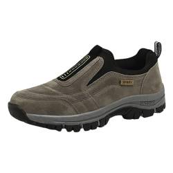 oxsdMKQ Herren-Turnschuhe, Laufschuhe für Herren, Slipper, Outdoor-Trainer, leichte Wanderschuhe, langlebig, Arbeitstrainer, Fitnessstudio, Tennis, Freizeit-Sneaker, bequeme flache Schuhe zum Joggen, von oxsdMKQ