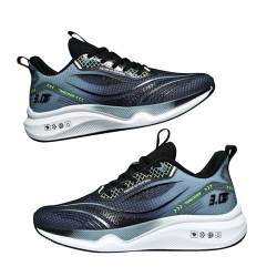 oxsdMKQ Turnschuhe für Herren, Laufschuhe, athletisch, Trailrunning, Sneaker, lässig, Schnürung, modische Schuhe, leicht, Sport, Fitnessstudio, Fitness, modisch, Training, Sneaker, Slipper, Netzstoff, von oxsdMKQ