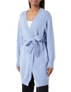 paino Damen Strick Long Cardigan 25825301-PA01, Blau, XS/S von paino