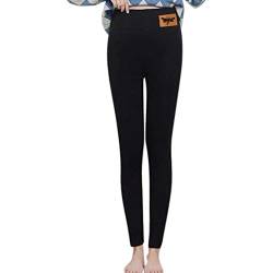 Damen Thermoleggins Gefütterte Leggings High Waist Leggins Dicke Strumpfhosen Winter Warm Mit Innenfleece Blickdicht Sport Leggings Lang Für Alltag Outdoor Yogahose Damen Radlerhose Jogginghose F029 von pitashe_Bekleidung