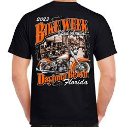 professionals 2023 Bike Week Daytona Beach Vintage T-Shirt Black XL von professionals