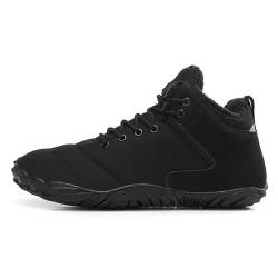 Winterschuhe Herren - Winter Shoes For Men - Motorrad Schuhe Herren - Winterschuhe Herren - Treckingschuhe-herren (Schwarz, Erwachsene, 38, Numerisch, EU Schuhgrößensystem, M) von rackbone