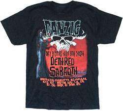 Danzig 9 Cities Deth Red Sabaoth Tour T Shirt Black L von rappor