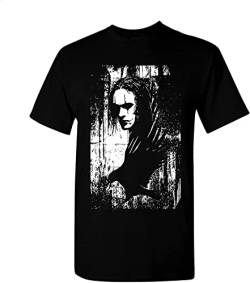 The Crow T-Shirt Eric Draven Brandon Lee Horror Vintage Movie Black L von rappor