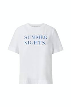 Rich & Royal Easy Fit T-Shirt Summer Nights prin azzure Blue - XS von rich&royal