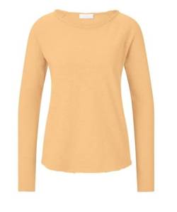 rich&royal Organic Heavy Jersey Slubstrickshirt apricot peach O HJ LS, Größe:S von rich&royal