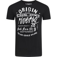 riverso Herren T-Shirt RIVLeon O-Neck Regular Fit von riverso