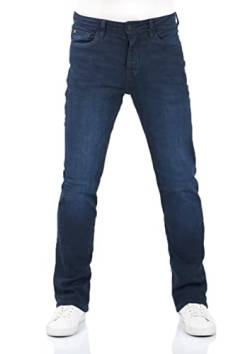 riverso Jeans Herren Stretch Bootcut RIVFalko Jeanshose Hose Denim Blau w31, Farbe:Dark Blue Denim (D233), Größe:31W / 30L von riverso