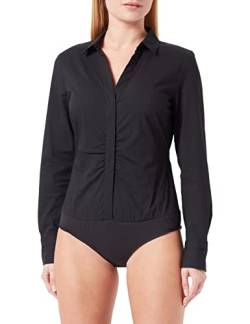 s.Oliver BLACK LABEL Damen Bluse langarm, Schwarz, 44 EU von s.Oliver BLACK LABEL