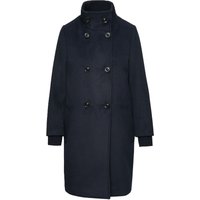 s.Oliver BLACK LABEL Wintermantel, Wollanteil, für Damen, blau, 44 von s.Oliver BLACK LABEL