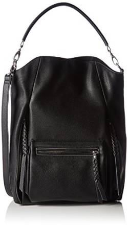 s.Oliver Premium 70.509.94.5227 Damen Schultertaschen 38x44x10 cm (B x H x T), Schwarz (Autumn Ivory 9999) von s.Oliver BLACK LABEL