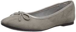 s.Oliver 22102, Damen Geschlossene Ballerinas, Grau (Black Struct. 006), 41 EU (7.5 Damen UK) von s.Oliver