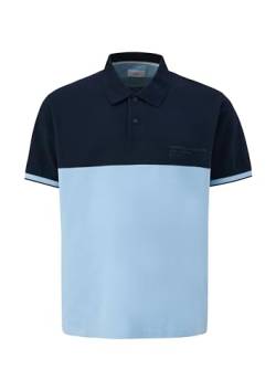 s.Oliver Big Size Herren 2146842 Poloshirt, blau 5978, 56 von s.Oliver