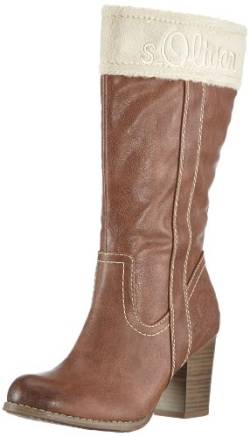 s.Oliver Casual 5-5-26519-21, Damen Stiefel, Braun (Muscat 311), EU 41 von s.Oliver