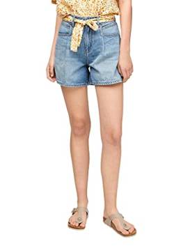 s.Oliver Damen 120.10.105.26.180.2063886 Jeans-Shorts, Blue, 38 von s.Oliver