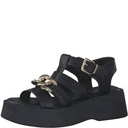 s.Oliver Damen 5-5-28322-20 Sandale, Black, 36 EU von s.Oliver