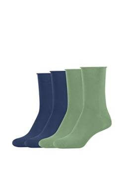 s.Oliver Damen Socken 4er Pack 35/38 alaskan blue von s.Oliver