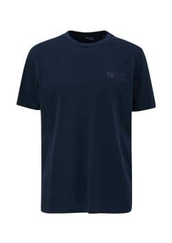 s.Oliver Herren 2141231 T-Shirt, blau 59D1, S von s.Oliver
