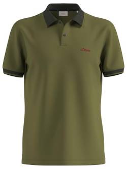 s.Oliver Herren 2153003 Polohemd, GREEN 7785, L von s.Oliver