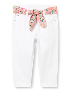 s.Oliver Junior Girl's Hose mit Bindegürtel, Relaxed Fit, White, 134/SLIM von s.Oliver