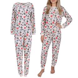 DISNEY Pu der Bär Pyjama/Schlafanzug, zweiteilig, beigefarben, für Damen XL von sarcia.eu