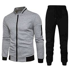 sdhienbb Herren NOFS Tracksuit 2 Piece Unisex Trainingsanzug Y2K Hip Hop Streetwear Hoodie Sportanzug Sporthose Buchstaben Druck Lose Sweatshirt herren anzug regular fit schwarze hose herren anzughose von sdhienbb