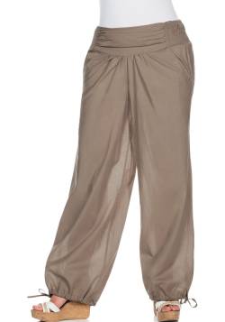 Pumphose im orientalischen Stil, taupe, Gr.44 von sheego