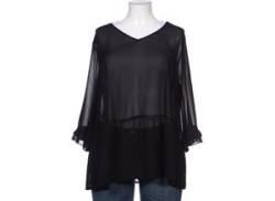 sheego Damen Bluse, schwarz, Gr. 44 von sheego