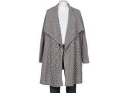 sheego Damen Strickjacke, grau, Gr. 48 von sheego