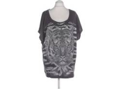 sheego Damen T-Shirt, grau, Gr. 52 von sheego