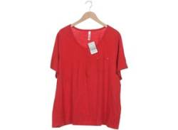 sheego Damen T-Shirt, rot, Gr. 52 von sheego