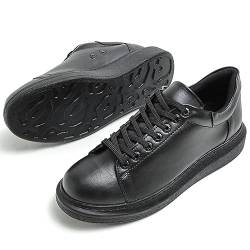 Solaress 257 Unisex Sneaker, Leder Herrenschuhe, Fashion Damenschuhe (Schwarz, eu_Footwear_Size_System, Adult, Men, Numeric, medium, Numeric_41) von solaress seyahat aksesuarları