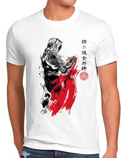 style3 Edwards Strength Herren T-Shirt Fullmetal Japan Anime Cosplay Roy Brotherhood, Größe:XL von style3