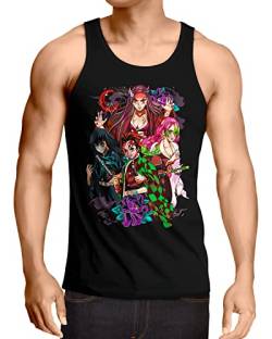 style3 Hashira Sword Herren Tank Top Demon Anime Japan Manga, Größe:XL von style3