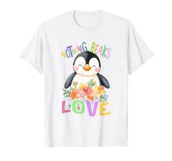 Baby Pinguin mit Blumen süße Pinguine See Vogel Tochter T-Shirt von süßer farbenfrohe Pinguin Liebhaber Outfits