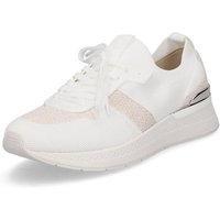 Tamaris Tamaris Damen Strick Sneaker weiß roségold Sneaker von tamaris