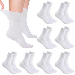 taonganui 8 Paare Diabetikersocken Herren Diabetiker Socken Ohne Gummibund Baumwolle ohne Bund Diabetiker Socken von taonganui