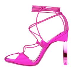 Die Attico Sandalen in Fuchsia von the-attico