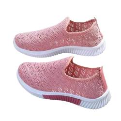 tinbarry Sneaker Damen Slip On Freizeitschuhe Mesh Sneaker Walking Flache Schuhe Leichte Outdoor Turnschuhe von tinbarry