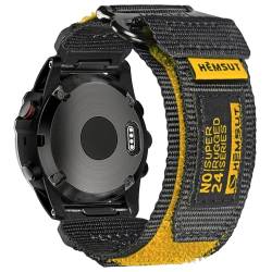 20mm Nylon Armband Kompatibel mit Garmin für Fenix 8 AMOLED43mm/Fenix 5S/Fenix 6S/Fenix 7S /Descent MK2S/D2 Delta S, Verstellbares Ersatz Uhrenarmbänder für Garmin epix Pro 42mm für Männer von torbollo