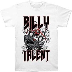 Billy Talent Men Surprise Shark T-Shirt Whitenew T Shirt Spring Summer M von torr