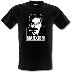 Men's Marxism Groucho Marx Parody Brothers Heavy Cotton T-Shirt XL von torr