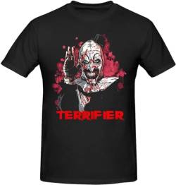 Terrifier Horror Movie T Shirt Cotton Custom Short Sleeve T Shirts L von torr